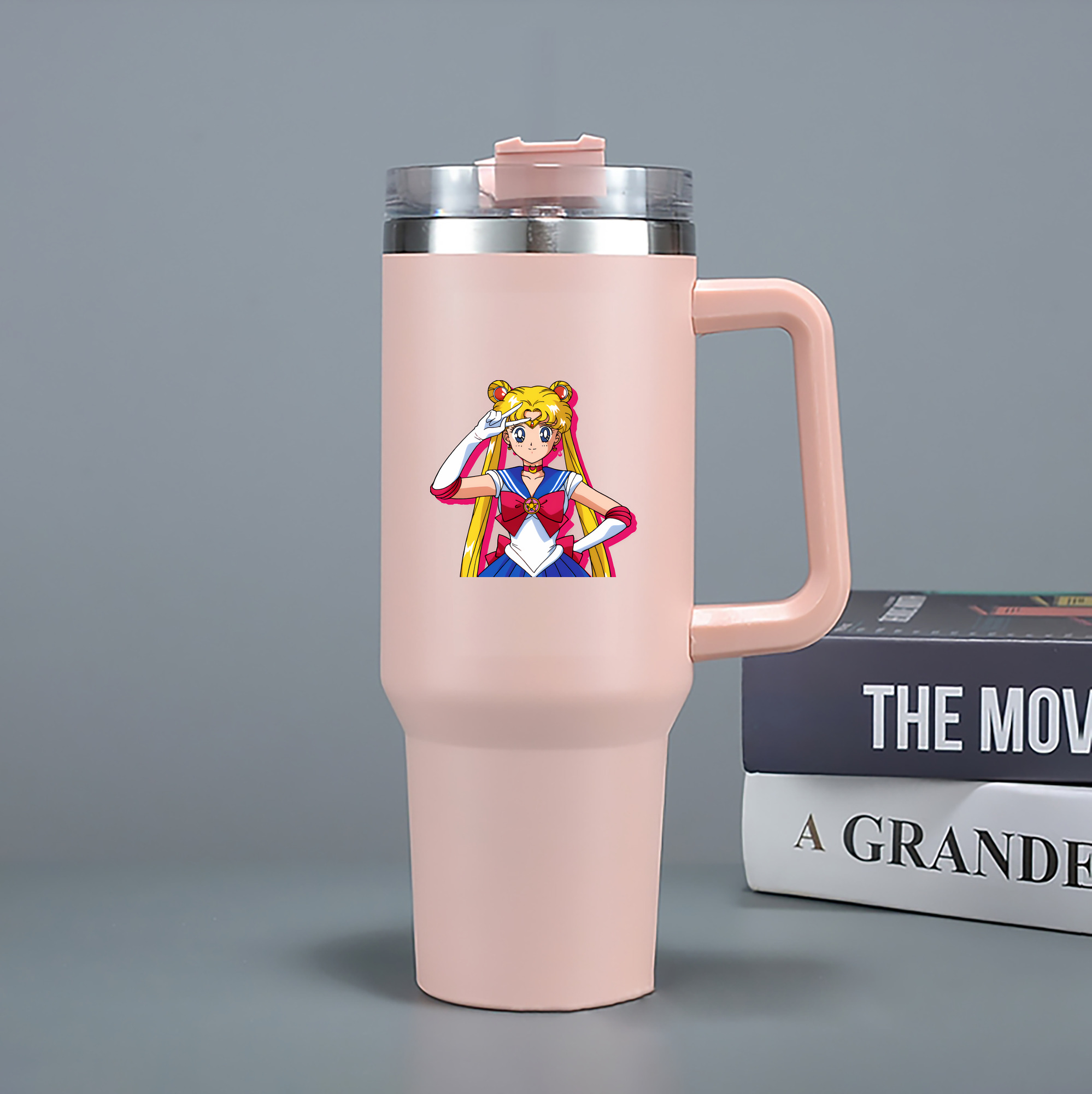 （画像用） 美少女戦士セーラームーン 月野 うさぎ つきの うさぎ Sailor Moon Tsukino Usagi 1200mL車用タンブラー（カラープリント）